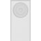 Ekena Millwork Standard Foster Bullseye Plinth Block with Beveled Edge, 4 1/2"W x 9"H x 1"P PBP045X090X100FOS03 - alternate 2